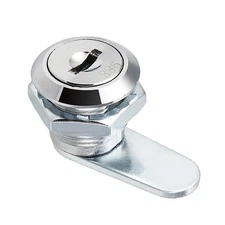 2 Pcs 5/8" Cylinder 1.1" Finish Cam Lock W Ke