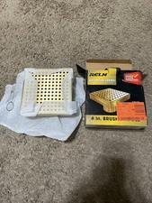 Reln Square Shower Drain with Square Pattern Cover Brushed Gold 6" x 6" QUALITY!