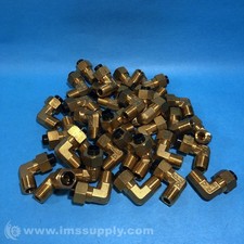 Nitta Corp L1N3/8-PT1/4 Bag of 35 Quick Seal Series 90ÃâÃÂ° Elbow FNIP