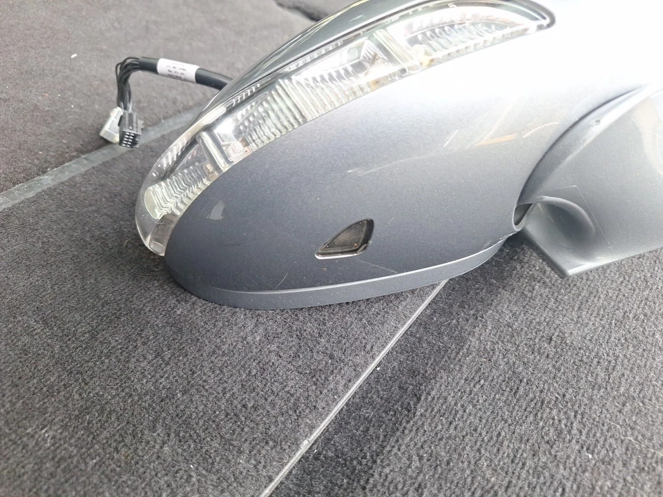 Espelho lateral de passageiro 2007-2009 Mercedes S550 CL550 OEM RH - Imagem 3 de 4