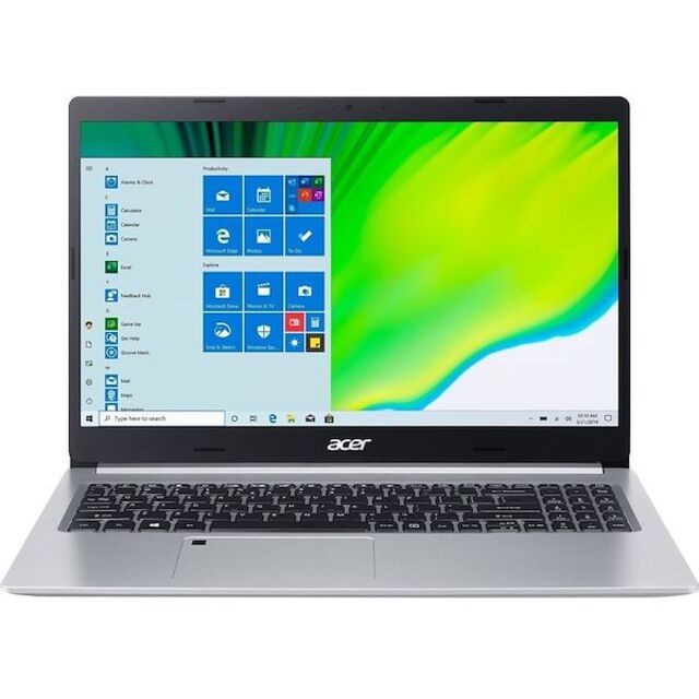 Acer Aspire 3 14-inch Silver Laptop with AMD Ryzen 3 8GB RAM 128GB SSD NX.A32AA.003-image