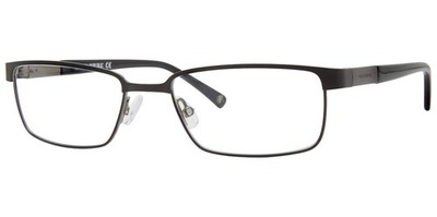 Banana Republic Ruthenium Matte Black Rectangular Eyeglass Frame - BR100 0TI7 38
