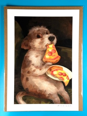 Alison Friend - One Slice Is Nice Two Is Better - Time Limited Edition Art Print