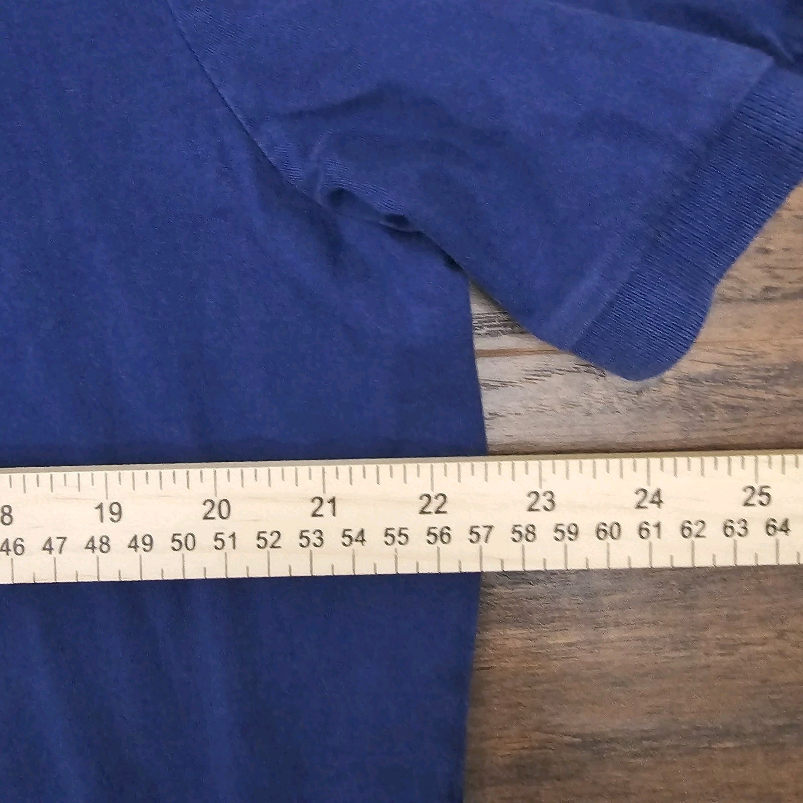 Polo Ralph Lauren Mens Large Polo Shirt Navy Blue Short Sleeve Classic Fit thumbnail 5