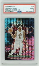 2023-24 Panini Mosaic Jarrett Allen Nebula Choice 1/1 #21 PSA 9 Cavaliers