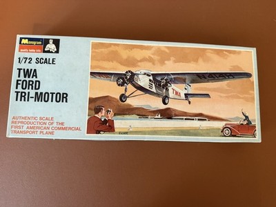 MONOGRAM~ TWA FORD TRI-MOTOR~TIN GOOSE~7507