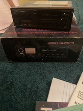 Legacy Model Lr-203cd Car Stereo Receiver Stereo Tape Player Nib Vintage