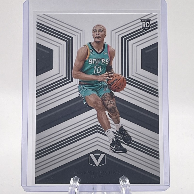 2022-23 Panini Chronicles Vertex Jeremy Sochan Rookie #182 RC San Antonio Spurs