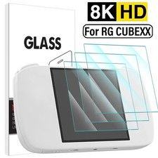2PCS Anbernic RG CubeXX Cube XX Tempered Glass Film Cover Guard Screen Protector