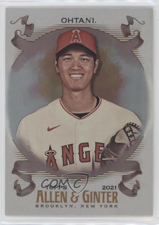 2021 Topps Allen & Ginter's Hot Box Silver Portrait Shohei Ohtani #25 0u0o