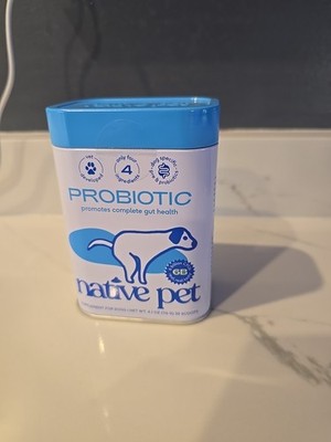 Native Pet Probiotic for Dogs - Vet Created Probiotic Powder for Dogs Digestive 