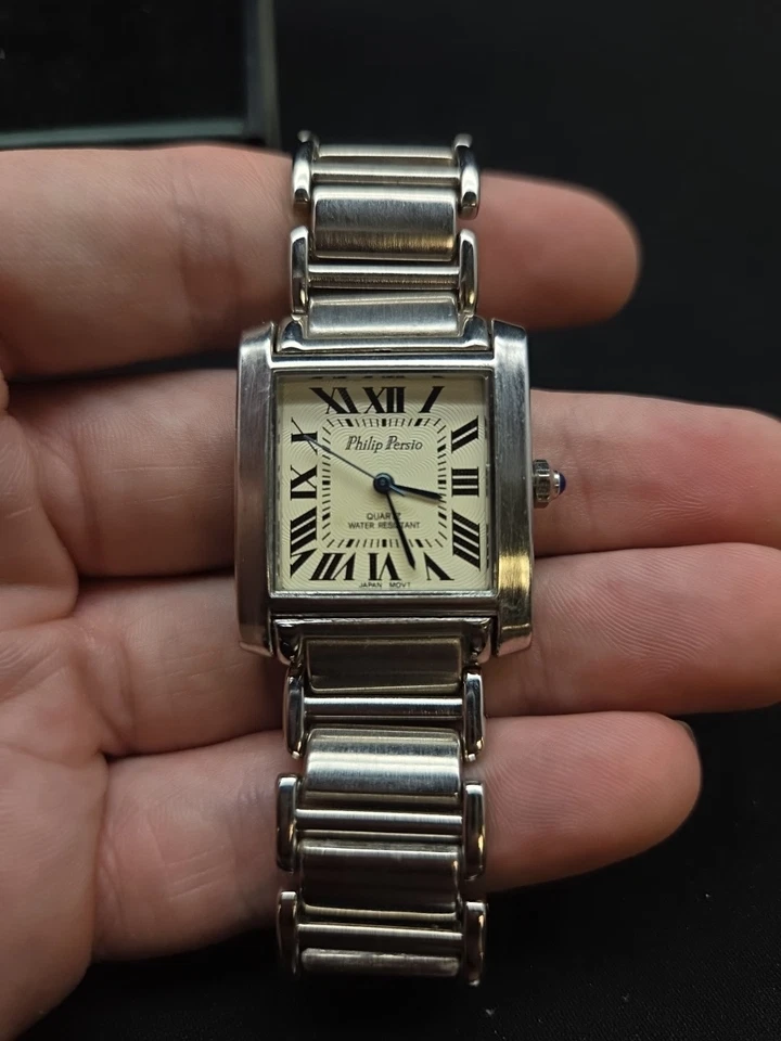 Phillip Persio P A182 Vintage Watch W/box - Image 2 of 4