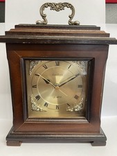 London Clock Company Quartz Chiming Mantel Clock  vintage retro working 