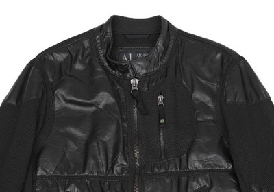 ARMANI JEANS フライトジャケット ビッグイーグル ブラック ARMANI JEANS フライトジャケット ビッグイーグル ブラック