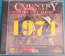 George jones Charlie Rich Twitty Karaoke CDG Chartbuster CD80106 Country 1974