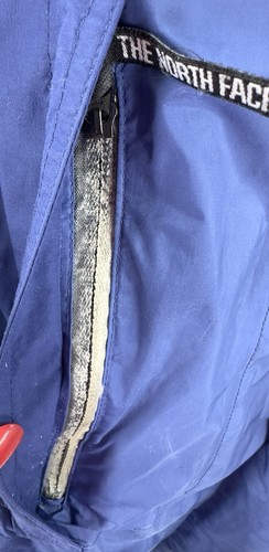 The North Face Gore Tex Mountain Guide Jacket Womens S Blue Hooded Rain Zip Gorp - Picture 10 of 12