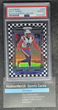Matt Judon 2022 Panini Prizm #203 Black & White Checkerboard SP PSA 10 Gem Mint
