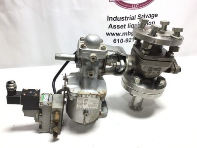 Kitamura Valve AG09/W0601-313S Pneumatic Actuator Valve Assembly