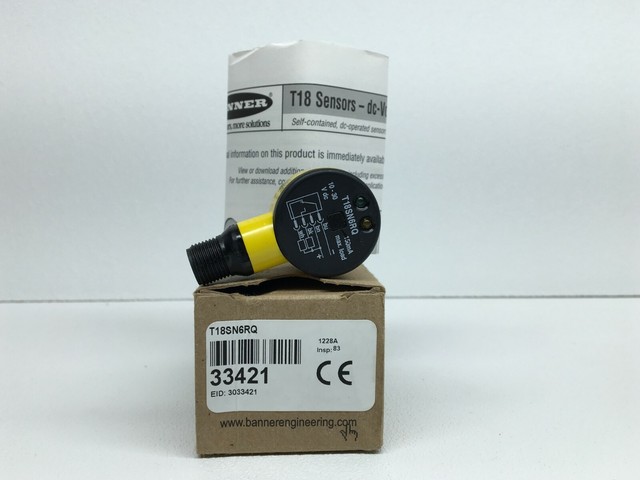 Banner Engineering 32469 T18sn6r Sensor Assembly For Sale Online