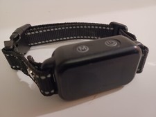 Dinjoo TC03 Black Rechargeable Adjustable Vibration Shock Bark Training Collar