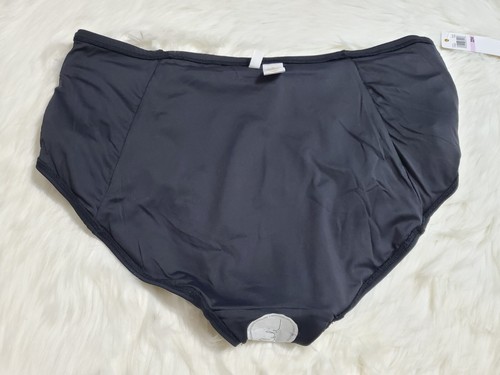 Anne Cole High Waisted Swim Bottom Women Size 22W Black NEW MSRP $64 22W GG-10 - Picture 15 of 15