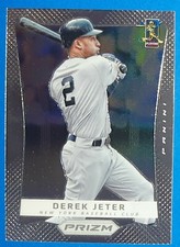 2012 Panini Prizm #22 Derek Jeter, NY Yankees Great, Free S&H 