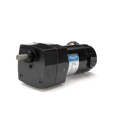 Leeson M1115000.00 Electric Motor 90 Volt DC 20 Rpm 1/20 Hp 30 Frame 985.622G