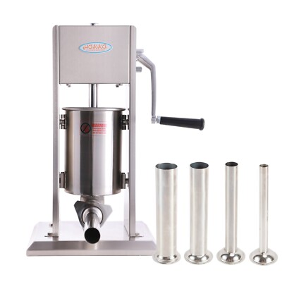 Hakka Refurbished 3L/5L Sausage Stuffer 2 Speed Meat Filler Pressing Machine