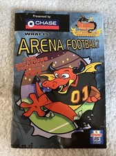 2001 Inaugural New York Dragons What Is Arena Football Guide Program AFL