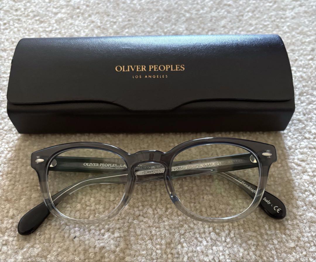OLIVER PEOPLES OV5036A 1436 Sheldrake Eyeglasses 47size with Case 