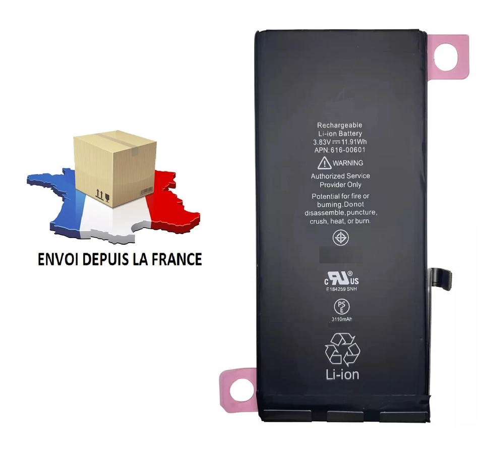 Batterie pour Apple iPhone 11 (A2111 A2221 A2223) 3110 mAh Battery Akku