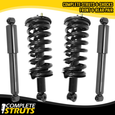 Front Complete Struts & Rear Gas Shock Absorbers for 05-15 Nissan Armada 4WD