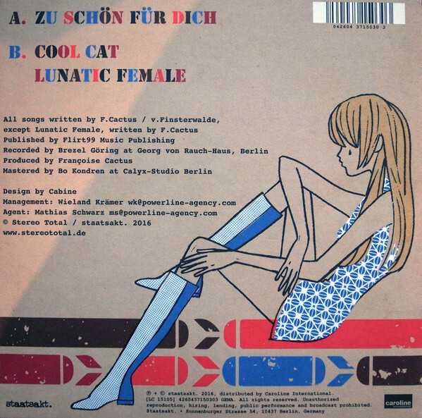 Stereo Total – Zu schön für dich, 7