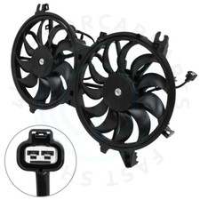 Radiator Condenser Cooling Fan Assembly For 2008-13 Infiniti G37 2014-19 Q70