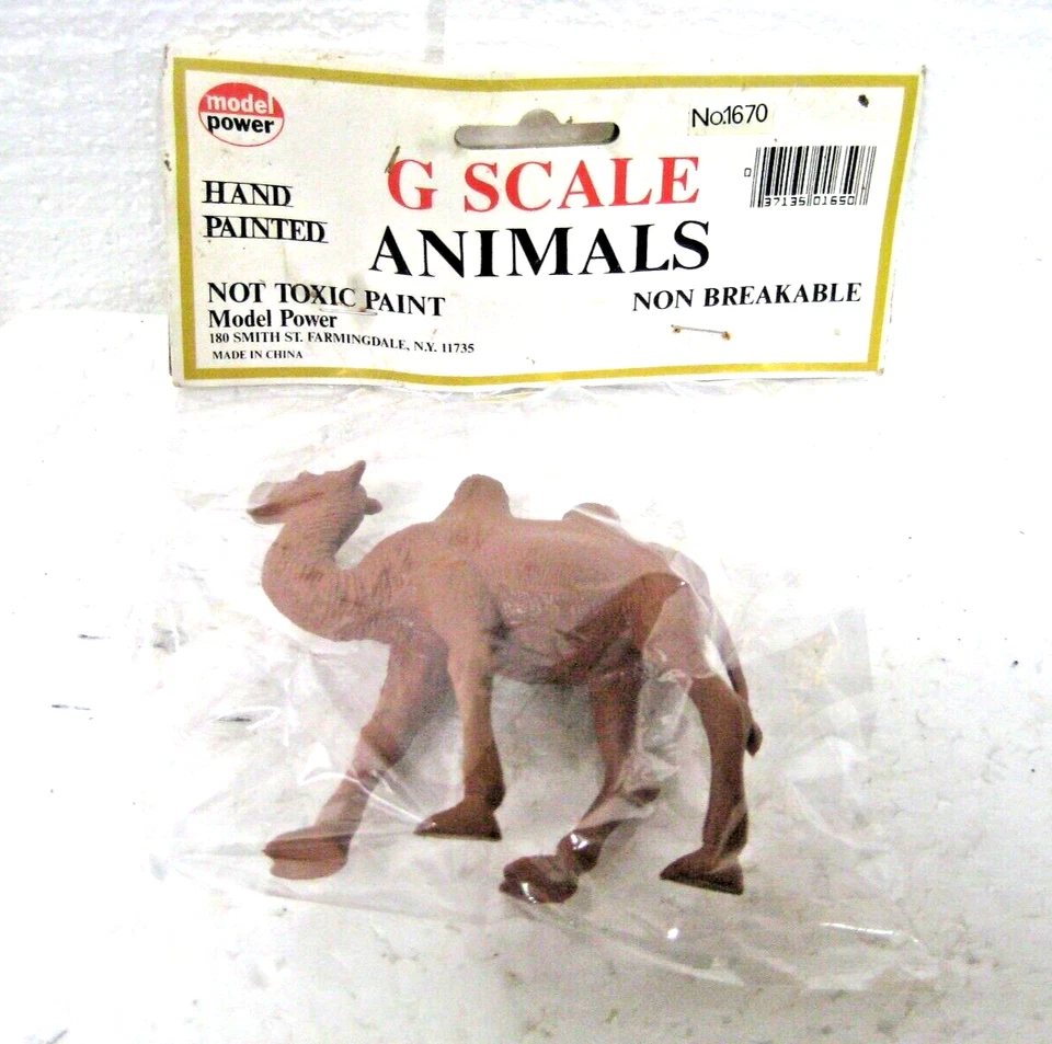MODEL POWER G SCALE ANIMAL CAMEL #1670 - Image 4 of 4
