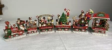 Danbury Mint SHELTIE Shetland Sheepdog CHRISTMAS EXPRESS 6 pc. Train Set