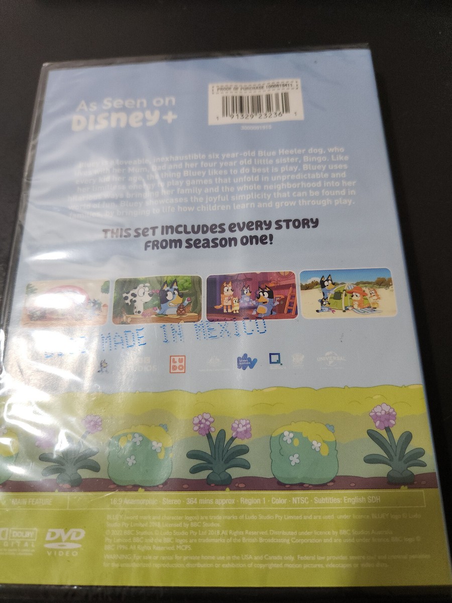 Bluey: Season 1 (DVD, 2018) Brand New Sealed 191329232361| eBay