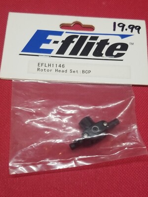 Vintage E-Flite EFLH1146 Rotor Head assembly Set BCP Blade CP NOS original stock
