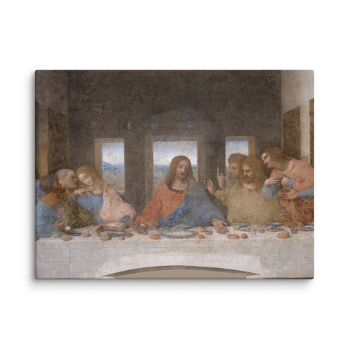 The Last Supper 1498 Canvas Art Print by Leonardo da Vinci Wall Decor - Picture 13 of 44