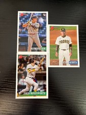 Ha-seong Kim Jake Cronenworth rookie card victor acosta RC bowman heritage 2021