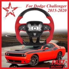 Fits 2015-2020 Dodge Challengercharger Srt Hellcat Carbon Fiber Steering Wheel
