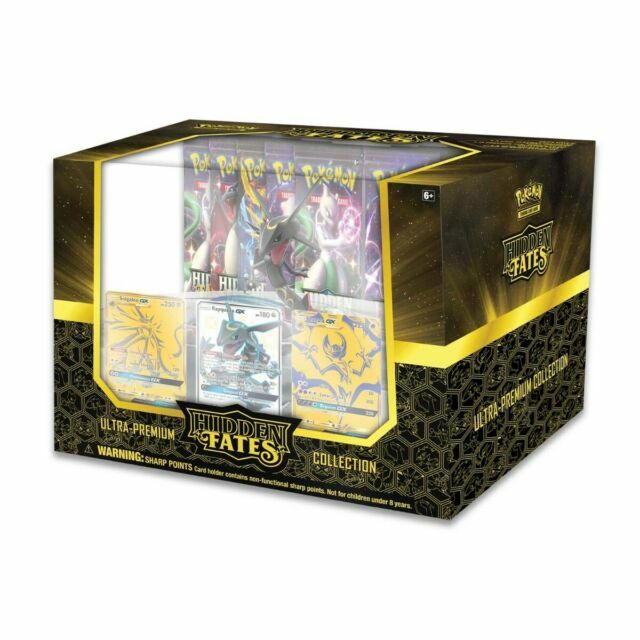 Pokemon PUI80482 Hidden Fates Ultra Premium Collection Cards for