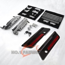 Hard bags Hardware Metal Latch Black Covers Lids Lock Fits For Harley Saddle Bag