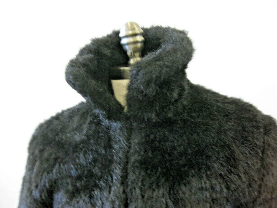NWT MIXIT Reversible Short Jacket Coat Faux Fur Dressy Size L/XL - Image 4 of 4