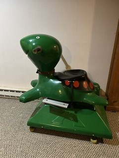 Rare coin operated Turtle Kiddie Ride Vintage —No Coin Box—