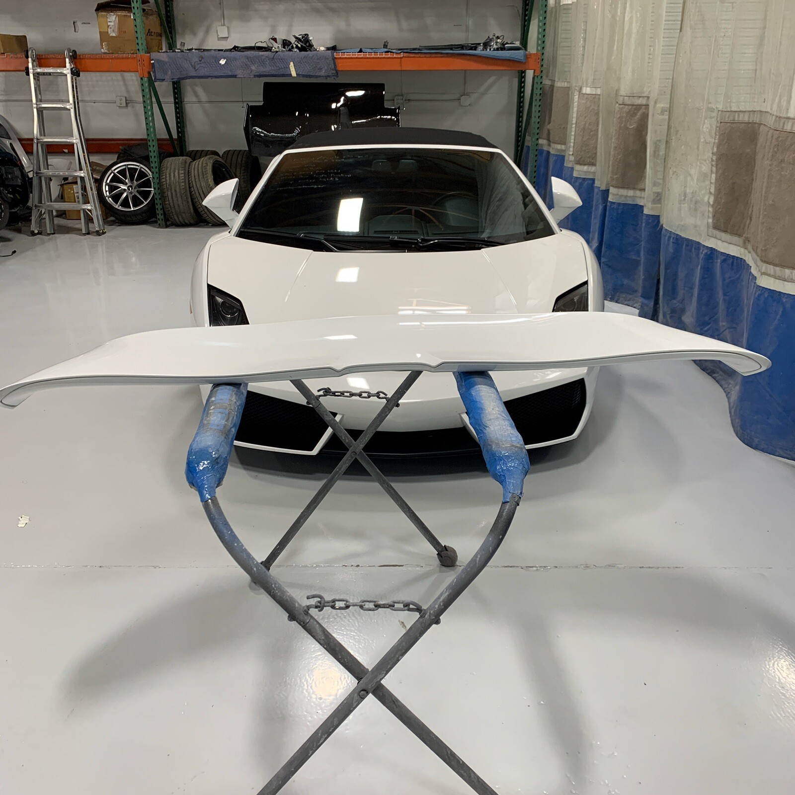 McLaren 720s Rear Wing - Spoiler - 14AC088CP Pearl White