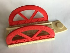 Leap Frog Leaps Phonics Alphabet Railroad PARTS: Bridge Track w/ 2 Red Supports