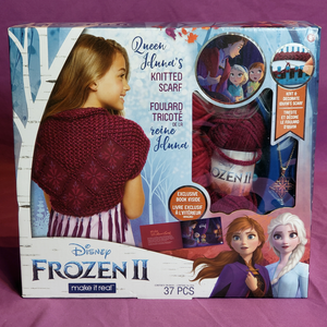 Make it Real Frozen 2 Queen Aduna's Shawl Knitting Kit Kid ...