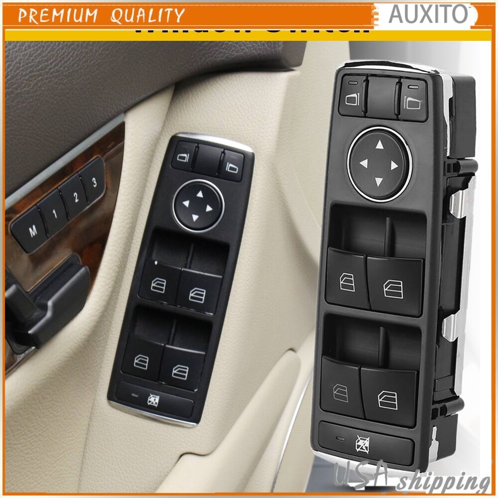 Power Master Window Switch For Mercedes Benz E350 C300 C350 GLK350 