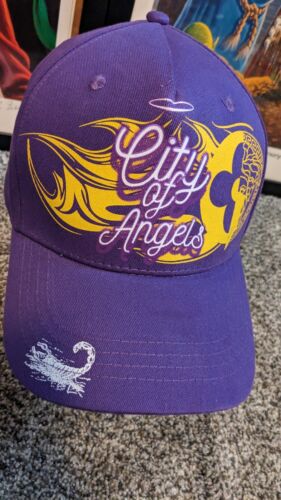 Crooks & Castles Los Angeles Lakers Colores Ciudad de Ángeles Sombrero Gorra LA - Imagen 1 de 10